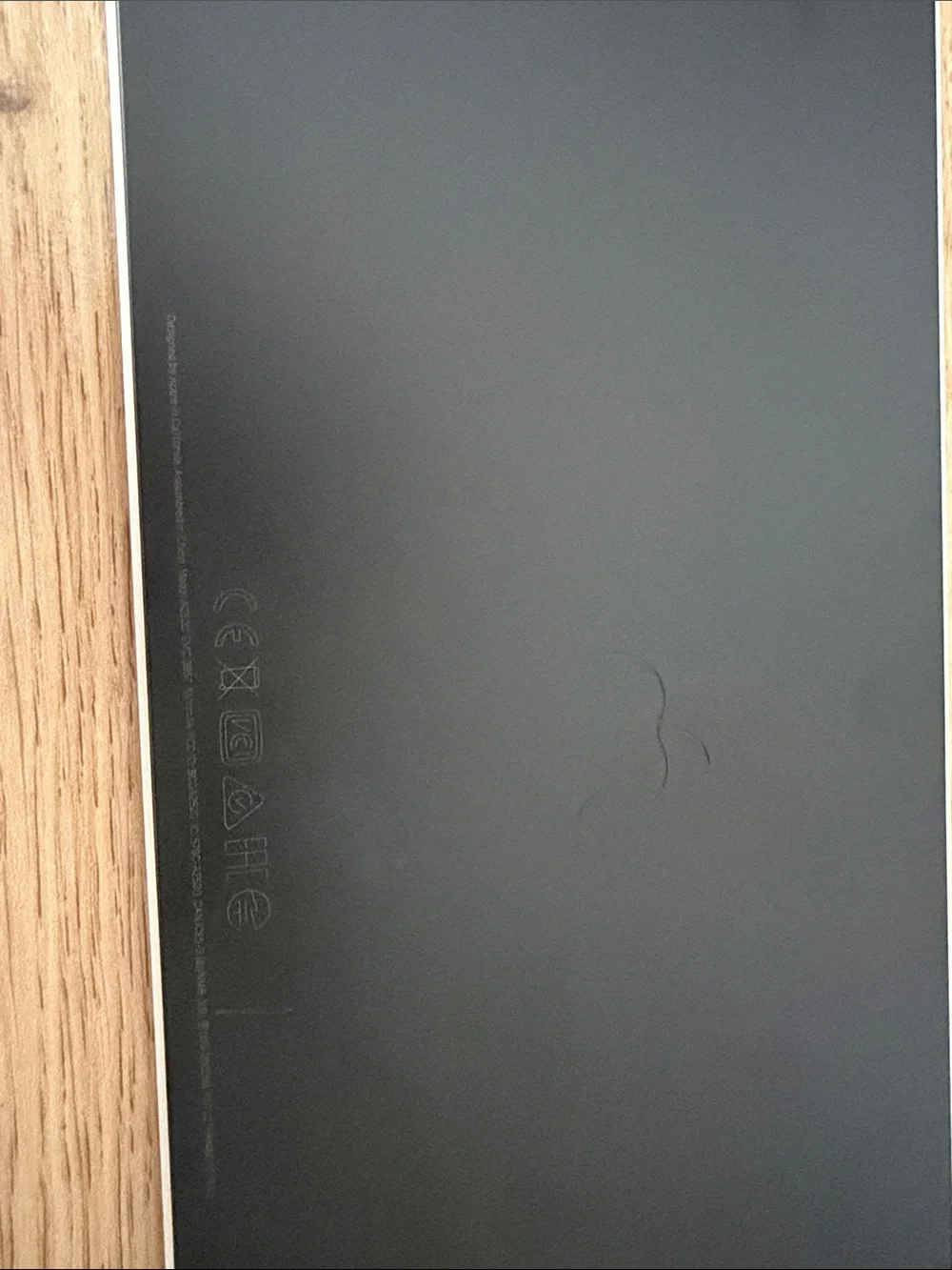 A2520 Apple Slim Black & Silver Wireless Keyboard with lightning Cable